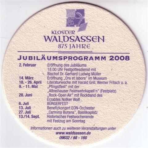 waldsassen tir-by ziegler rund 1b (rund-jubiläumsprogramm 2008-blau)